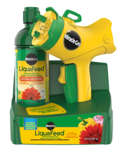 [10092144] MIRACLE GRO LIQUAFEED ADVANCE STARTER KIT FOR HOSE 567G (1PK)