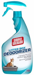 [10092402] SIMPLE SOLUTION CAT LITTER BOX DEODORIZER SPRAY 32OZ