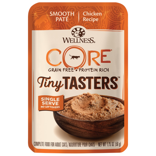 [10093188] WELLNESS CORE TINY TASTERS CHICKEN 50G (1.75OZ)