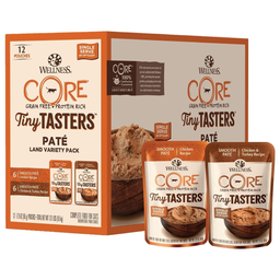[10093334] DMB - WELLNESS CORE TINY TASTERS CHICKEN &amp; TURKEY VARIETY PACK