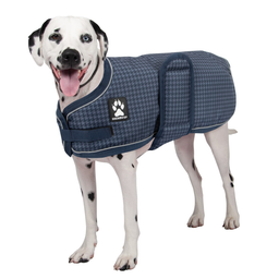 [10093430] SHEDROW K9 EXPEDITION DOG COAT DRESS BLUE HOUNDSTOOTH M