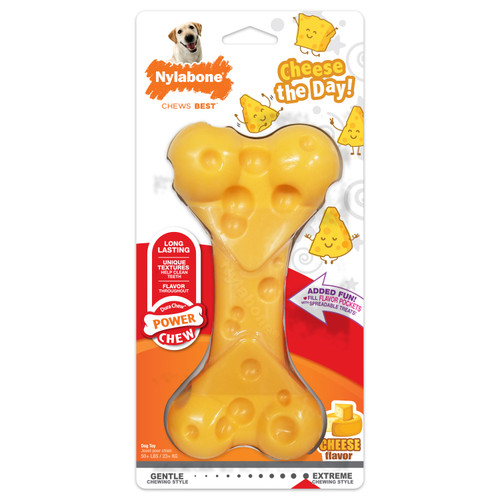 [10093758] NYLABONE POWER CHEW CHEESE BONE GIANT
