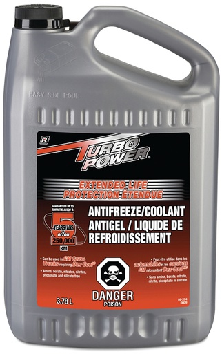 [10093828] TURBO POWER ANTIFREEZE/COOLANT EXTENDED LIFE 3.78L