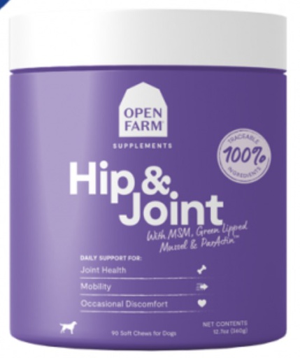 [10093942] DR - OPEN FARM HIP & JOINT SUPPLEMENT CHEWS (90 PC)