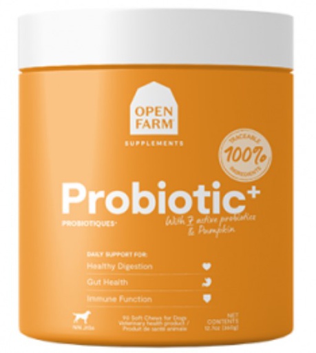 [10093946] DR - OPEN FARM PROBIOTIC SUPPLEMENT CHEWS (90 PC)