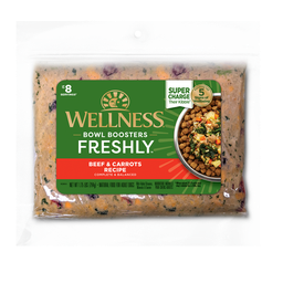 [10093952] DV - WELLNESS DOG BOWL BOOSTERS FRESHLY BEEF &amp; CARROTS