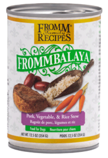 [10094114] FROMM DOG FROMMBALAYA PORK, VEG & RICE STEW 12.5OZ