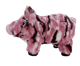 [10094224] KONG LOW STUFF STRIPES PIG MEDIUM