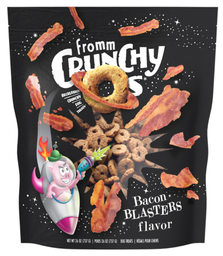 [10094236] FROMM DOG CRUNCHY O'S BACON BLASTERS 26OZ