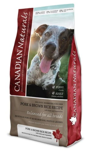 [10094718] CANADIAN NATURALS DOG VALUE SERIES PORK & BROWN RICE 5LB
