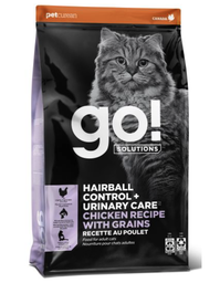 [10095220] DMB - GO CAT HAIRBALL CONTROL &amp; UNINARY CARE CHICKEN 12LB
