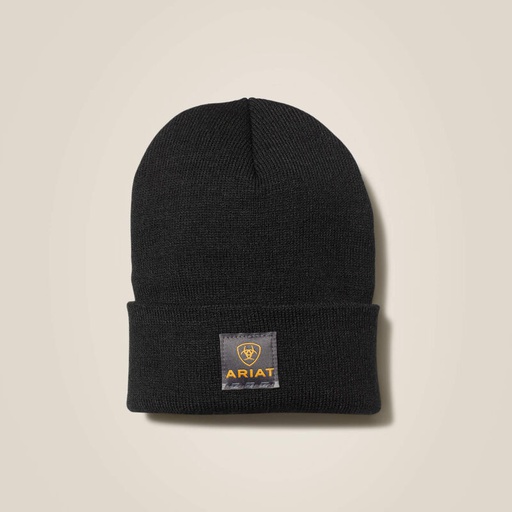 [10097890] ARIAT REBAR WATCH CAP BEANIE BLACK