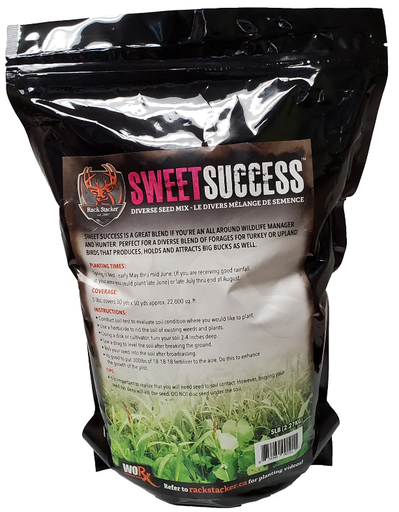 [10105228] RACK STACKER SEED SWEET SUCCESS TURKEY & DEER 2.27KG