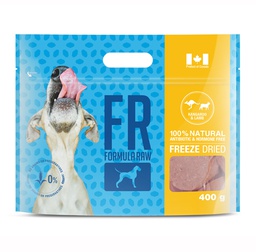[10105492] FORMULA RAW DOG FREEZE DRIED KANGAROO &amp; LAMB 400G