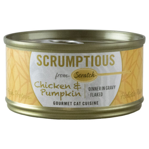 [10105708] SCRUMPTIOUS CAT CHICKEN & PUMPKIN 79G