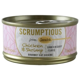 [10105712] SCRUMPTIOUS FROM SCRATCH CAT CHICKEN &amp; SHRIMP 79G