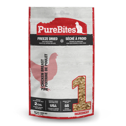 [10109840] PUREBITES CAT CHICKEN BREAST FREEZE-DRIED TREAT 65G