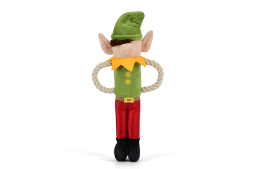 [10143734] P.E.T. DOG HOLIDAY SANTAS LITTLE ELFER 11" WOOFMAS XMAS 2025