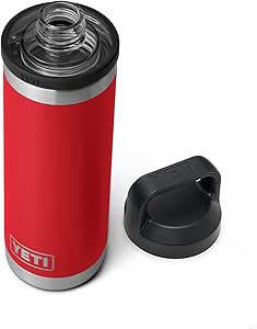 [10145142] YETI RAMBLER BOTTLE W/CHUG 532ML RESCUE RED