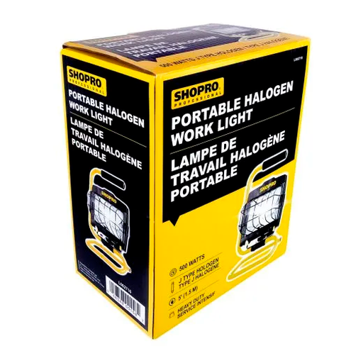 [10145332] SHOPRO HALOGEN WORK LIGHT 500W