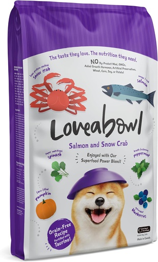 [10147404] SB - LOVEABOWL DOG SALMON W/ SNOW CRAB 9.98KG