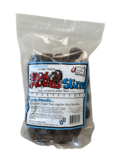 [10147498] STUD MUFFINS SLIMS PEPPERMINT HORSE TREATS 1275G