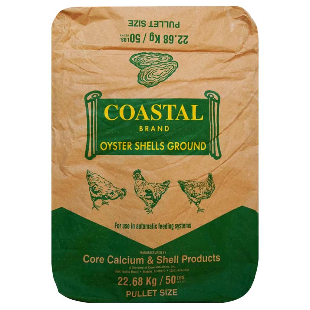 OYSTER POULTRY SHELL [50LB] | MB Country Living