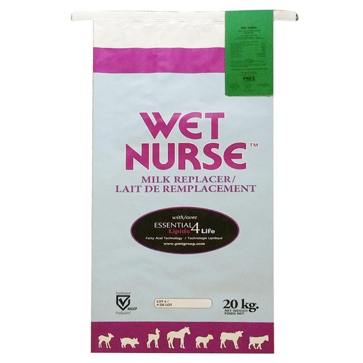 [10000716] WET NURSE MILK REPL 20KG GREEN 20-20-20