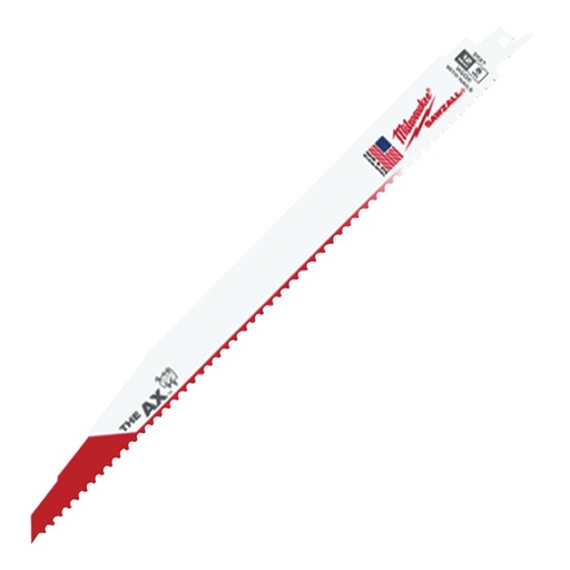 [10001154] MILWAUKEE THE AX SAWZALL BLADE 1"W X 12"L, 5TPI, 5PK
