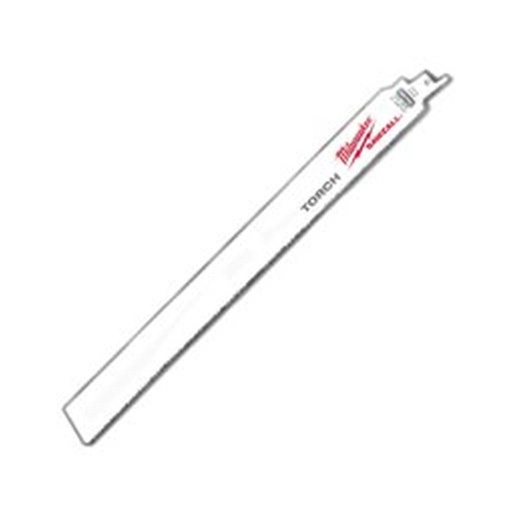 [10001184] MILWAUKEE RECIPROCATING SAW BLADE, 1"W X 12"L, 18TPI, 5PK