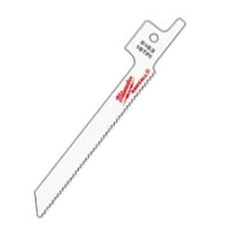 [192-082810] MILWAUKEE RECIPROCATING SAW BLADE, 5/16&quot;W X 3-5/8&quot;L, 18TPI 