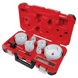 [10001274] DMB - MILWAUKEE HOLE SAW ELECTRICIANS KIT 19PC