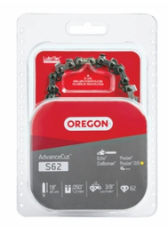 [10001380] OREGON REPLACEMENT CHAINSAW CHAIN, LOW PROFILE - 62 LINKS, 18IN