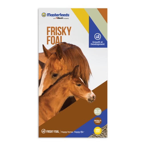 [10001460] DR - MASTERFEEDS 17% FRISKY FOAL PELLET 25KG