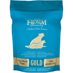 [136-105571] FROMM DOG GOLD LARGE BREED PUPPY 2.3KG (BLUE)