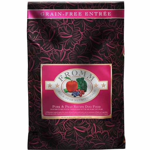 [136-114306] FROMM DOG 4STAR GF PORK & PEAS 11.8KG