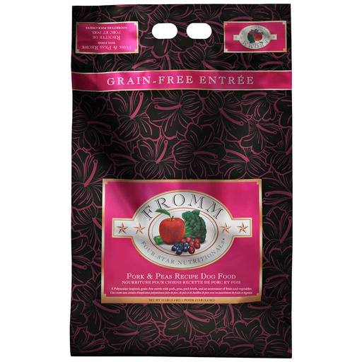 [136-114320] FROMM DOG 4STAR GF PORK & PEAS 5.4KG