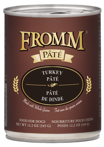 [10002662] FROMM DOG TURKEY PATE 12.2OZ