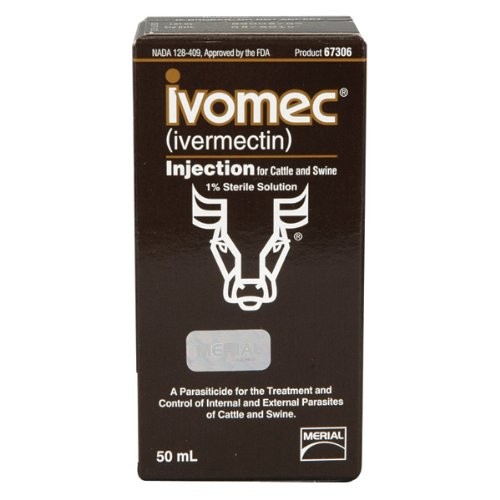 [10005320] IVOMEC INJECTION 50ML CATTLE/SHEEP/SWINE