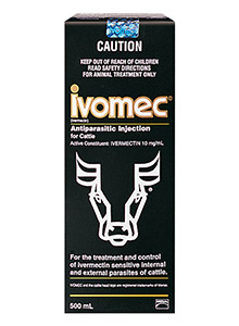 [10005324] IVOMEC INJECTABLE 500ML CATTLE/SHEEP/SWINE