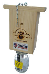 [13F-403009] CARPENTER BEE TRAP WALL MOUNT
