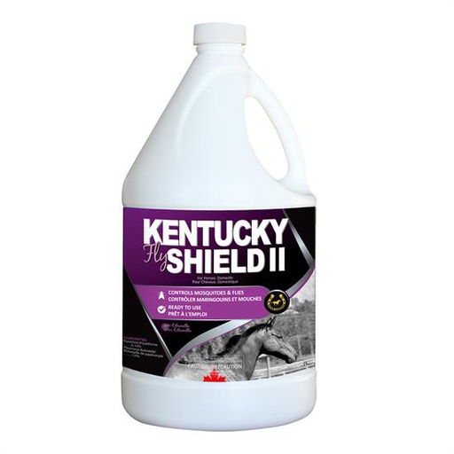 [10006412] GOLDEN HORSESHOE KENTUCKY FLY SHIELD 4L