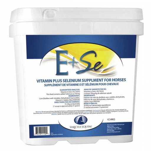 [10006894] STRICTLY EQUINE VITAMIN E & SELENIUM 4.54KG