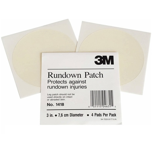 [10007380] 3M RUNDOWN PATCH ROUND 3" (4PK)