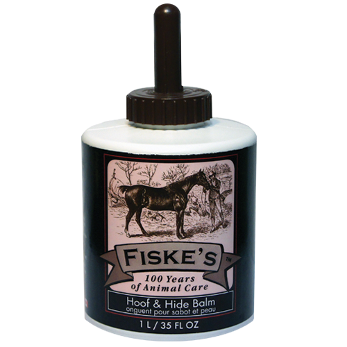 [10007788] FISKE'S HOOF & HIDE BALM W/ BRUSH 1L