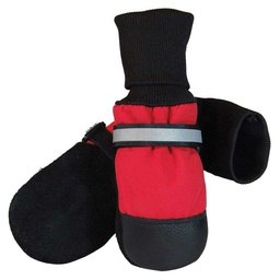 [10008364] DMB - DMB - MUTTLUKS FLEECE LINED DOG BOOTS RED SM