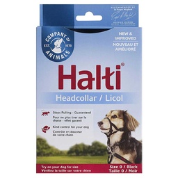 [144-110204] DMB - COA HALTI HEADCOLLAR BLACK SIZE 0