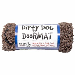 [15H-01725] DIRTY DOG MAT BROWN 26X35