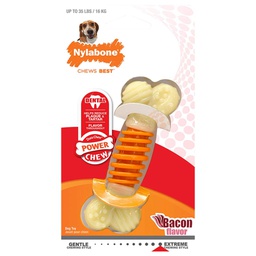 [10012580] NYLABONE DENTAL PRO ACTION POWER CHEW BACON WOLF