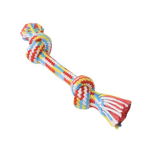 [10014580] MAMMOTH EXTRA FLOSSY CHEWS 2-KNOT BONE 9" SMALL